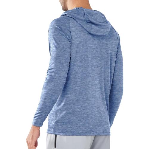 NORTHYARD Men's UPF 50  Hoodie Shirts Long Sleeve Sun Protection Fishing Swim Beach UV SPF Rash Guard Quick Dry Lightweight