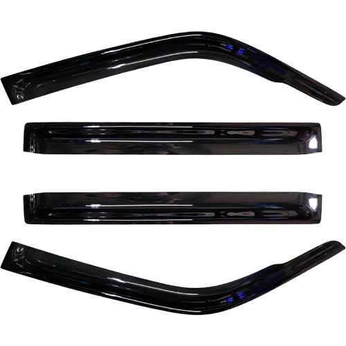 YW AUTO Out Channel Ventvisor/Window Deflectors/Window Visor | Fits 2018-2024 Camry, 4 pcs.