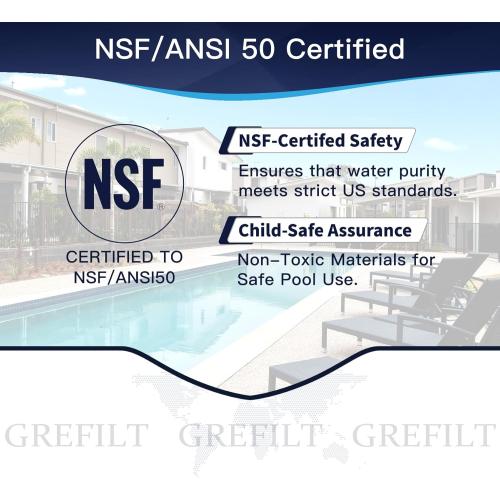 C1750 Pool Filter Cartridge, Compatible with Hayward C1750, CX1750RE, Replacement for Pleatco PA175, Unicel C-8417, Filbur FC-1294, Sta-Rite PXC175, 175 sq.ft, Dimensions: 28 3/16 x 8 15/16