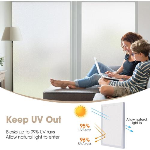 Coavas One Way Window Privacy Film, Reflective Window Tint for Home See Out Not in, Sun Blocking Anti UV Static Cling Glass Windows Door Coverings for Winter
