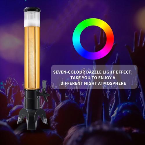 -Beverage Dispenser - Drink Dispensers for Parties -Perfect Home Bar Accessories - Alcohol, Beer & Liquor Dispenser - Mimosa Tower
