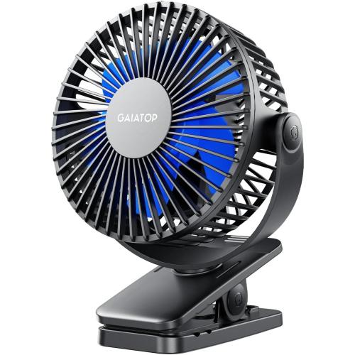 Gaiatop Portable Clip on Fan Battery Operated