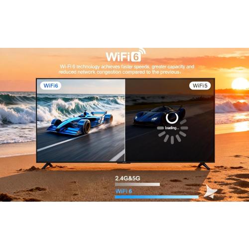 MXQ Pro 5G 4K ScreenCast WiFi 6 BT 5.0 16GB Streaming Video for iOS,Android OS,Tiktok,YouTube Mirroring to TV HD Video Sync