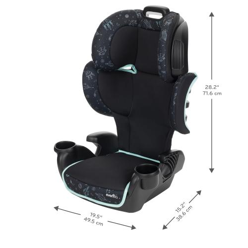 Evenflo GoTime LX Booster Car Seat (Astro Blue)