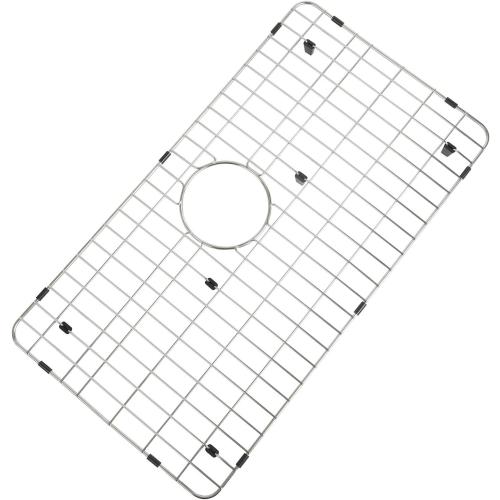 Kitchen Sink Grid and Sink Protectors, 26 Stainless Steel Sink Grids | Stainless Steel Sink Grids for Bottom of Kitchen Sinks, 26 x 14 1/16 with Rear Drain for Single Bowl Sinks