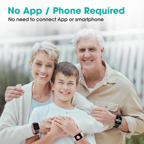 Pedometer Watch Senior Friendly No App No Phone Required, Fitness Tracker MISSING THE CHARGER