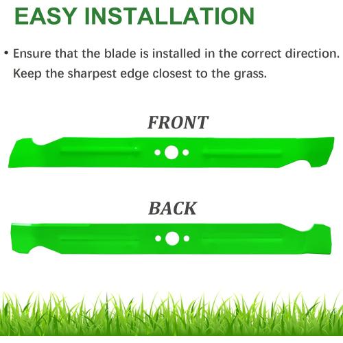 AB4200D Blade Fit for EGO Power 42 Z6 Zero Turn Riding Mower ZT4204L, 21 Mulch Mower Blades (2 Pack)