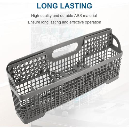 AMI PARTS 8531233 WP8562043 Universal Dishwasher Silverware Basket Replacement Fit for Whirlpool Kitchenaid Dishwasher Utensil Rack Basket, Replaces 8531233,8562043, WP8531233VP