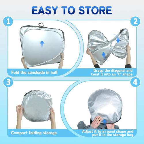 Custom Fit Windshield Sun Shade for HondaCRV 2023-2026