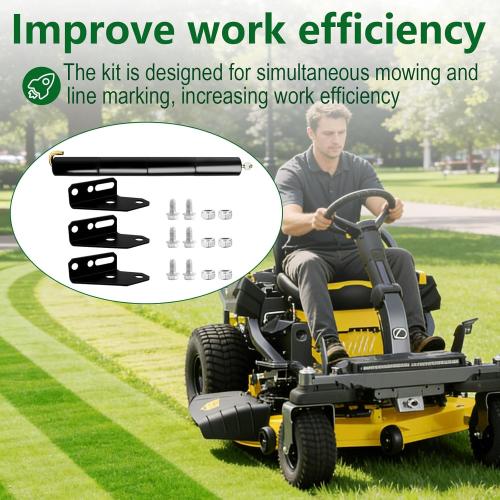 19A70059 Lawn Striping Kit Compatible with 50-60 Cub Cadet and Troy-Bilt Mustang Series Zero Turn Mowers