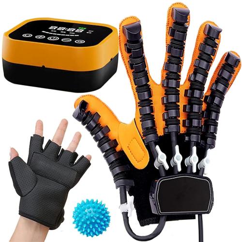 Rehabilitation Robot Gloves Upgrade Stroke Hand Therapy Equipment, Automatic Hand Trainer Gloves