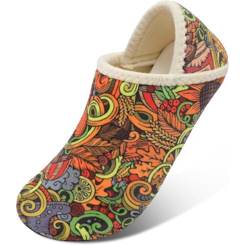 Size 38-39 Scurtain Unisex Adults Rubber Sole Slippers