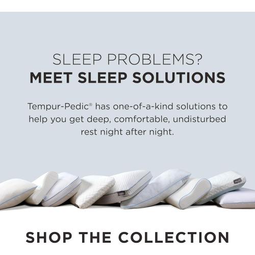 Tempur-Pedic TEMPUR-Cloud Dual Cooling Pillow, King (Pack of 1), White