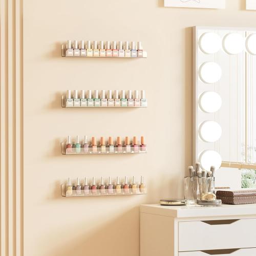 2 Pack Clear Acrylic Shelves