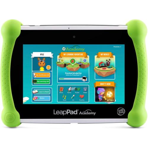 LeapFrog LeapPad Academy Kids’ Learning Tablet, Green
