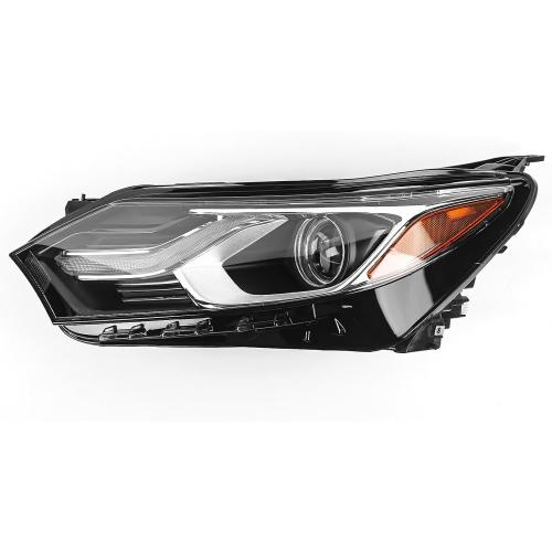 FIONE Xenon/HID Headlight Compatible with Chevy Equinox 2018 2019 2020 2021 LED DRL Projector Headlamp Replacement Left Driver Side LH