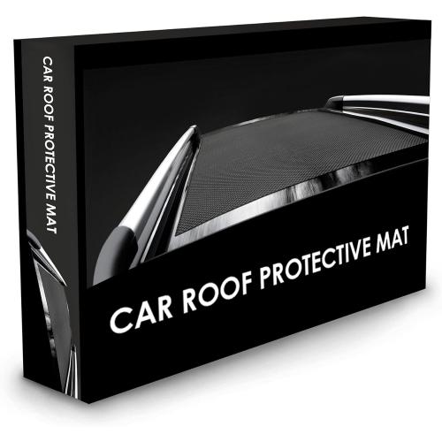 ROOF CARGO BAG PROTECTIVE MAT for Car Roof Storage Bags with EXTRA PADDING and GRIP Place the car roof mat under any rooftop cargo bag TOP UNIVERSAL ROOF RACK PAD for PROTECTION from Car Roof Racks