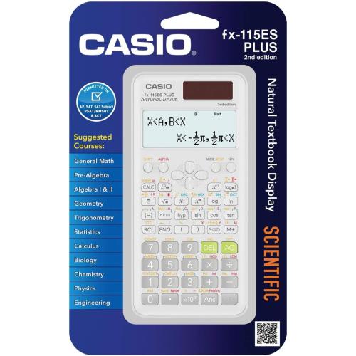 Casio fx-115ES Plus 2nd Edition – Advanced Scientific Calculator | 280  Functions, Natural Textbook Display℠ | Ideal for Math, Science, Engineering & Statistics