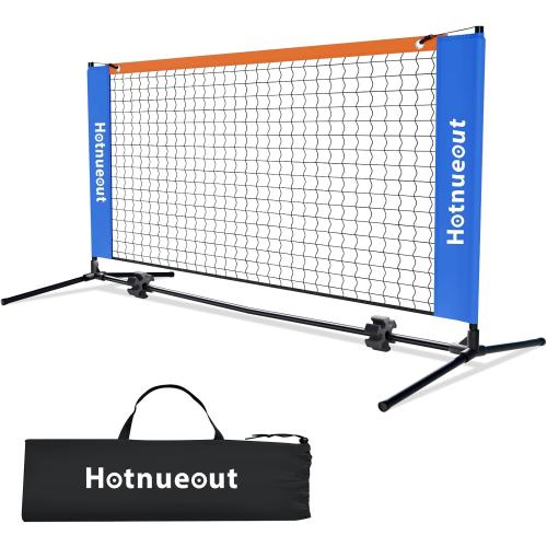 Pickleball Set with Net and Paddles 5FT Wide Indoor Mini Portable Pickle Ball Practice Net Small Equipment Training Net, for Driveways, Outdoor Home