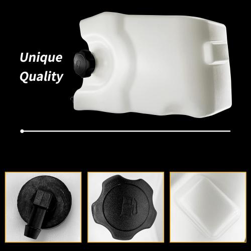 Fuel Gas Tank with Cap | Compatible with John Deere Scotts Sabre L100 L110 L120 L130 L105 L118 L111 L108 & More | Replace#: GY21876, GY21102, GY20894