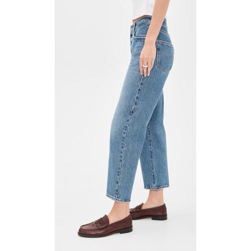 Size 26 Levi's Womens Ribcage Wide Leg