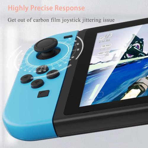 GuliKit Switch JoyCon Joystick Replacement, TMR Joystick, Updated Anti-Drift TMR Electromagnetic Joystick For Switch LCD/OLED Joy Con & Switch Lite with Repair Kit Accessories (2 Pack)