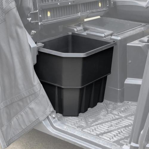 SAUTVS Under Seat Storage Box for Polaris Ranger 1000/XP 1000/Crew/Diesel 2018-2025, Poly Underseat Combined Storage Bin, Replace #2882910