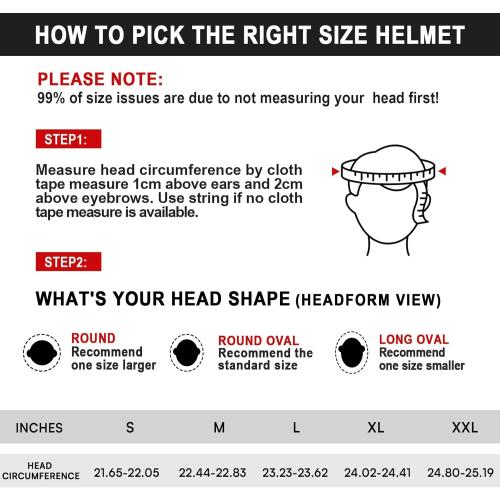 TRIANGLE Modular Motorcycle Helmets for Men Flip Up Full Face Helmet Dual Visor with Internal Sunshield DOT Approved