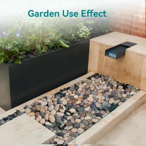 40 lbs Rocks for Outdoor Landscaping, 2-3 Aquarium Rocks for Fish Tank, Natural Decorative Garden Stone for Plants, Flower Pots, Vase, Walkways, Yard