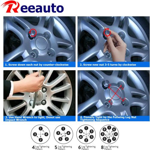 12x1.5 Lug Nuts 20 Pcs Chrome Closed End Mag Style Lug Nuts with Washer 13/16 (21mm) Hex Compatible with Toyota Camry/Corolla/Tacoma Lexus