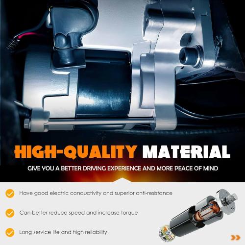 Starter 410-24145 Replacement Fit for 128i 135i X6 528i 535i 2008-2010 323i 2007-2009