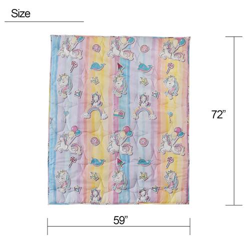 Baby Play Mat for Floor,72×59Thicken Ultra Large&Soft Playmat,Washable Playpen Mat Non-Slip Baby Crawling Mat for Babies Floor Tummy time(Unicorn)