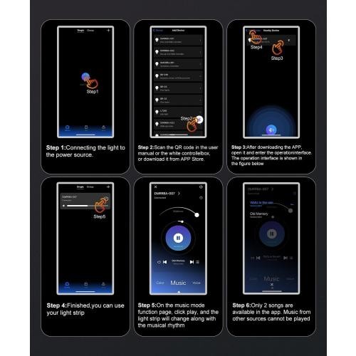 100FT Outdoor LED Strip Lights Waterproof (2 Rolls of 50ft) IP65 Led Strip Lights with Remote, RGB Color Changing Christmas Rope Lights for Outside