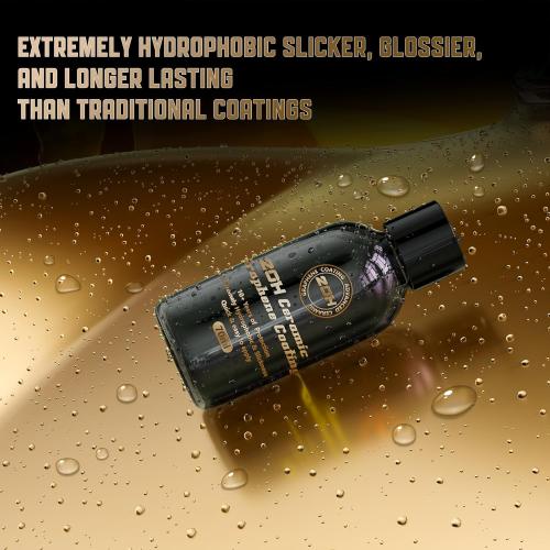 20H Professional Graphene Ceramic Coating for Cars (70ml) - 10  Years Protection, Hydrophobic, Scratch & UV Resistant, High Gloss Finish - Professional-Grade Car Detailing Kit - Easy Application