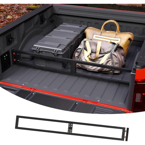 Truck Bed Divider for 2015  Ford F150 2024  F150 Lightning | Aluminum Alloy Cargo Divider Trunk Organizer Luggage Divider Replacement for 2025 F-150 Accessories