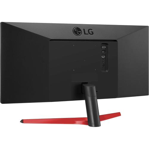 LG 29WP60G-B UltraWide Monitor 29 21:9 FHD (2560 x 1080) IPS Display, sRGB 99% Color Gamut, HDR 10, USB Type-C Connectivity, 3-Side Virtually Borderless Display - Black