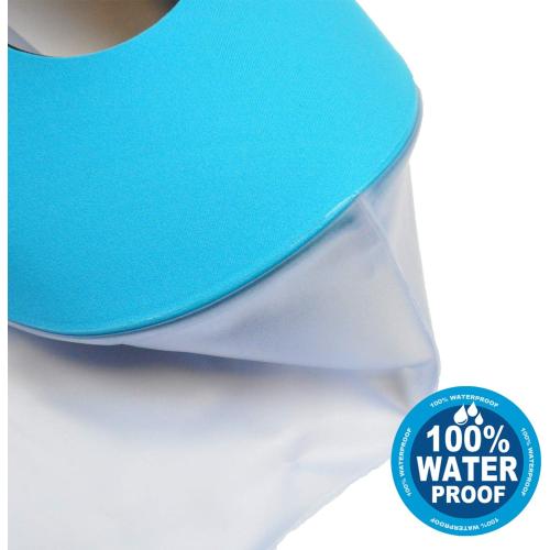 Asunby Knee Cast Cover for Shower Waterproof Bandage Cast covers Protector for Knee Replacement Surgery, Wound, Burns Watertight Protection Reusable