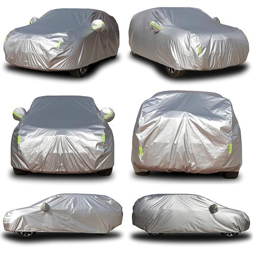SHUF01-N Series Front Pair Car Seat Covers, 2 Pack Neoprene Seat Covers for Cars, Waterproof Auto Car Seats Protectors, Universal Car Seat Cover, Driver Seat Covers Fit for Most Cars (Sliver01)