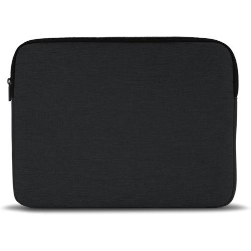 Speck Transfer Pro-Pocket Universal 13-14 Inch Laptop Sleeve with Front Pocket - Durable Protective Case for Laptops and Tablets - Compatible with MacBook Computers - Black/White