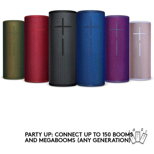Ultimate Ears MEGABOOM 3 Portable Wireless Bluetooth Speaker (Powerful Sound   Thundering Bass, Bluetooth, Magic Button, Waterproof, Battery 20 Hours) - Lagoon Blue