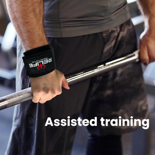 RELIFE REBUILD YOUR LIFE Lifting Hooks for Men and Women(Pair)