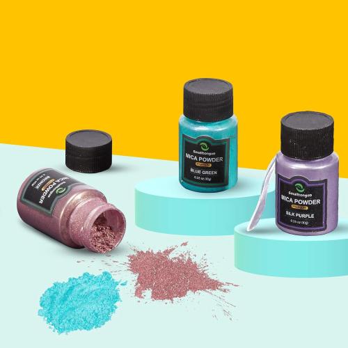 Smalltongue Mica Powder for Epoxy Resin, 108 Colors, 36 Original Colors(0.35oz, 10g), 36 Pastel Colors(0.35oz, 10g), 36 Fine Glitter(0.7oz, 20g), Pigment for Epoxy Resin