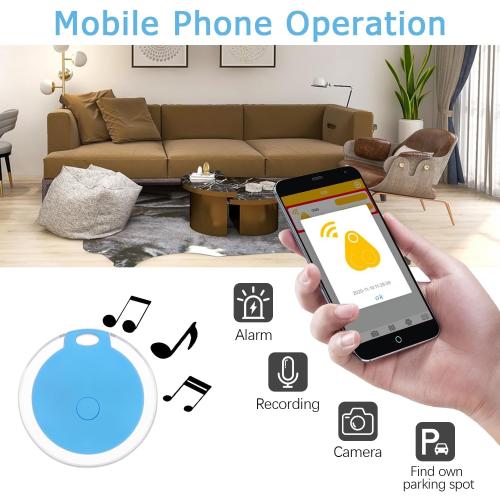 1Pcs GPS Tracker for Kids, Bags,Wallet, Luggage and More,Smart Waterproof GPS Tracker,Keys Finder and Phone Finder,Dog Bluetooth Tracker, Portable Bluetooth Anti-Lost Device,App Control