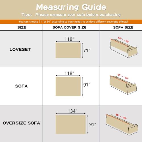 MYSKY HOME Couch Cover for Dogs, Washable Couch Covers, Non Slip Sofa Cover, Couch Cover 2 Cushion Sofa Dogs Furniture Protector with Tassels, Chenille Sofa Slipcover for Pets, 71x118, Dark Grey