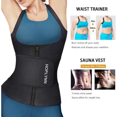 Size 3XL HOPLYNN Neoprene Sauna Sweat Waist Trainer Corset Trimmer Vest for Women Tummy Control, Waist Cincher Body Shaper