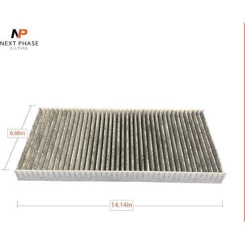 Carbon Cabin Air Filter, Compatible with 2021-2025 Volkswagen ID.4 Electric, 2022-25 Audi Q4 E-Tron models, 2025 VW ID Buzz, Replaces O.E. 1EA819669