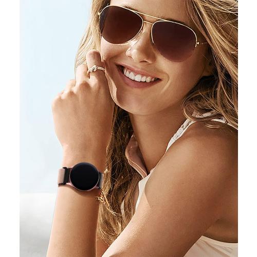 Lerobo 5 Pack Stretchy Bands Compatible with Samsung Galaxy Watch 7 6 5 4 FE Band 40mm 44mm 45mm/Watch 6 4 Classic 4 42mm 46mm 43mm 47mm/Active 2,20mm Soft Nylon Solo Loop Band Elastic Strap