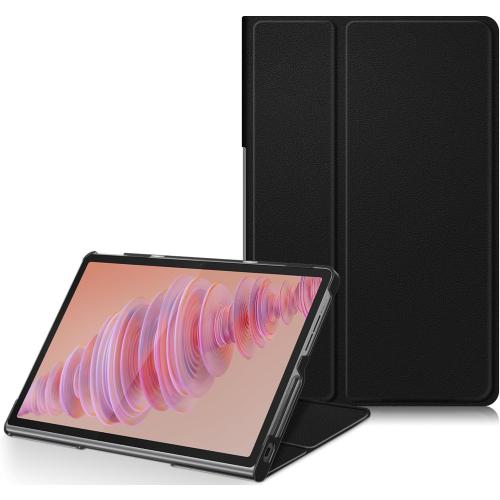 Case Compatible with Lenovo Tab Plus (TB351FU) 11.5 inch 2024 Cover,Slim Stand Back Shell Protective Smart Cover with Auto Wake/Sleep Function,Black