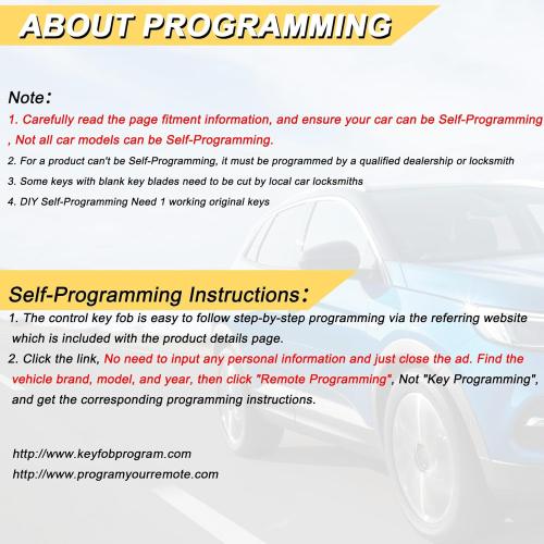 Key Fob Replacement for 2014-2017 Toyota Camry/ 14-19 Corolla/ 16-18 Tacoma Car Keyless Entry Remote Control, HYQ12BDM HYQ12BEL, 4 Buttons