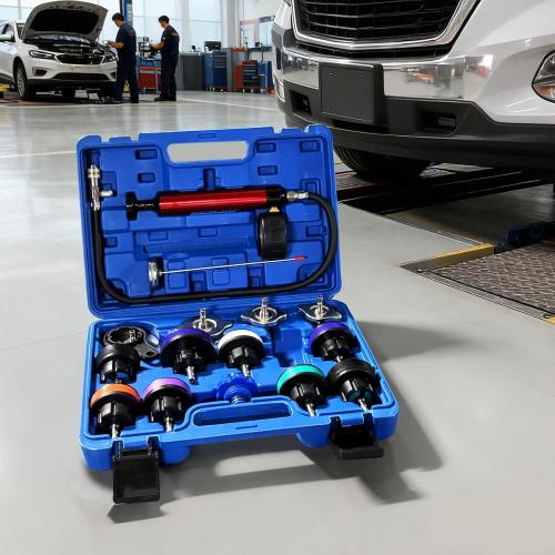 WNZ 15PC Coolant Pressure Tester Kit, Radiator Cooling System Pressure Tester Kit, Radiator Pressure Tester Kit